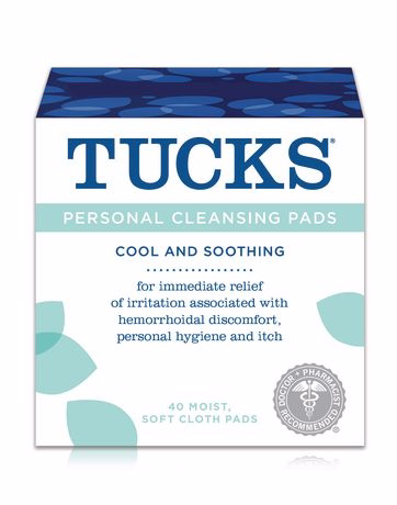 Tucks Tucks Personal Cleansing Pads 40.0 Count
