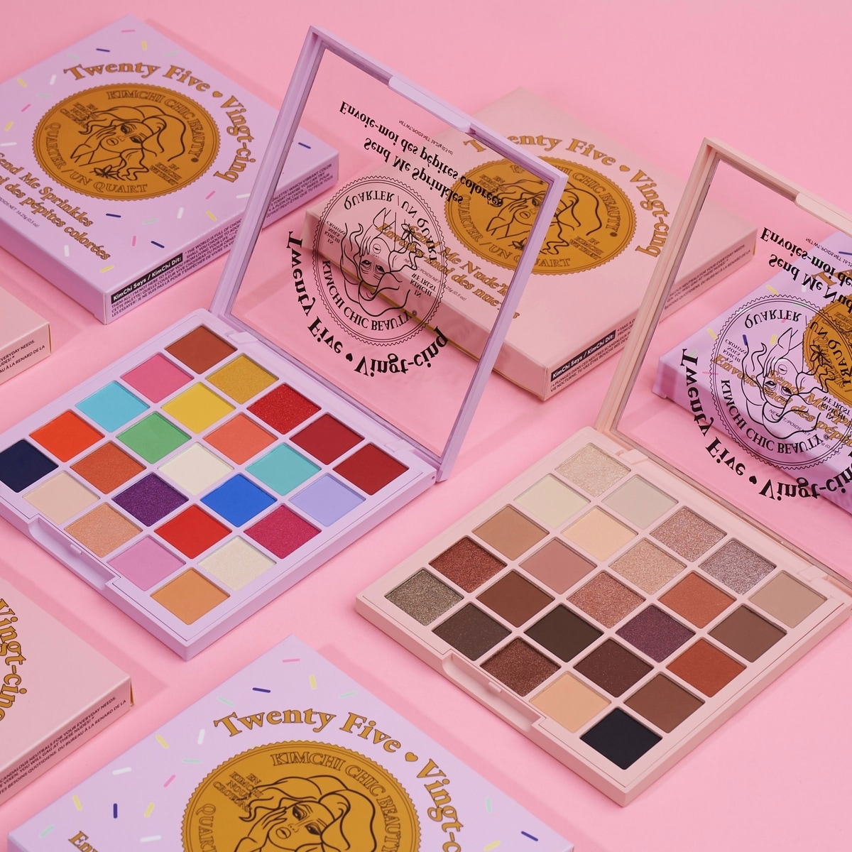Twenty Five - 25 Pressed Eyeshadows And Pigments - Send Me Nude'Les Twenty Five - 25 Pressed Eyeshadows And Pigments - Send Me Nude'Les