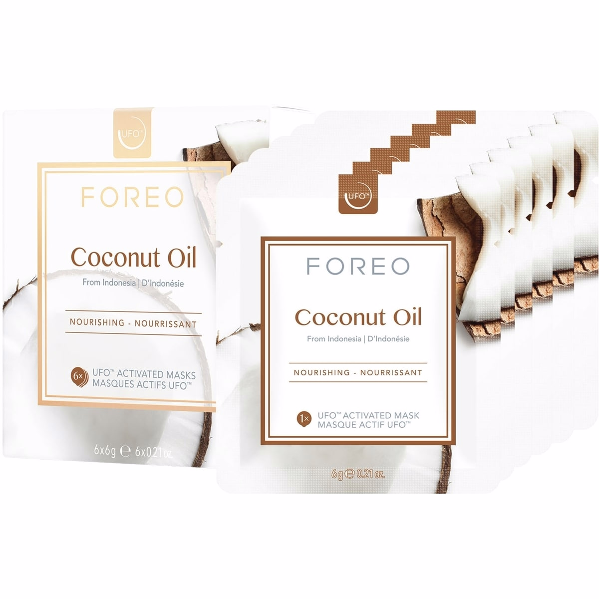 UFO Mask Natural Coconut Oil