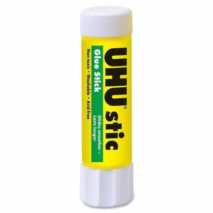 UHU Stic Permanent Clear Application Glue Stick, 1.41 Oz 40G