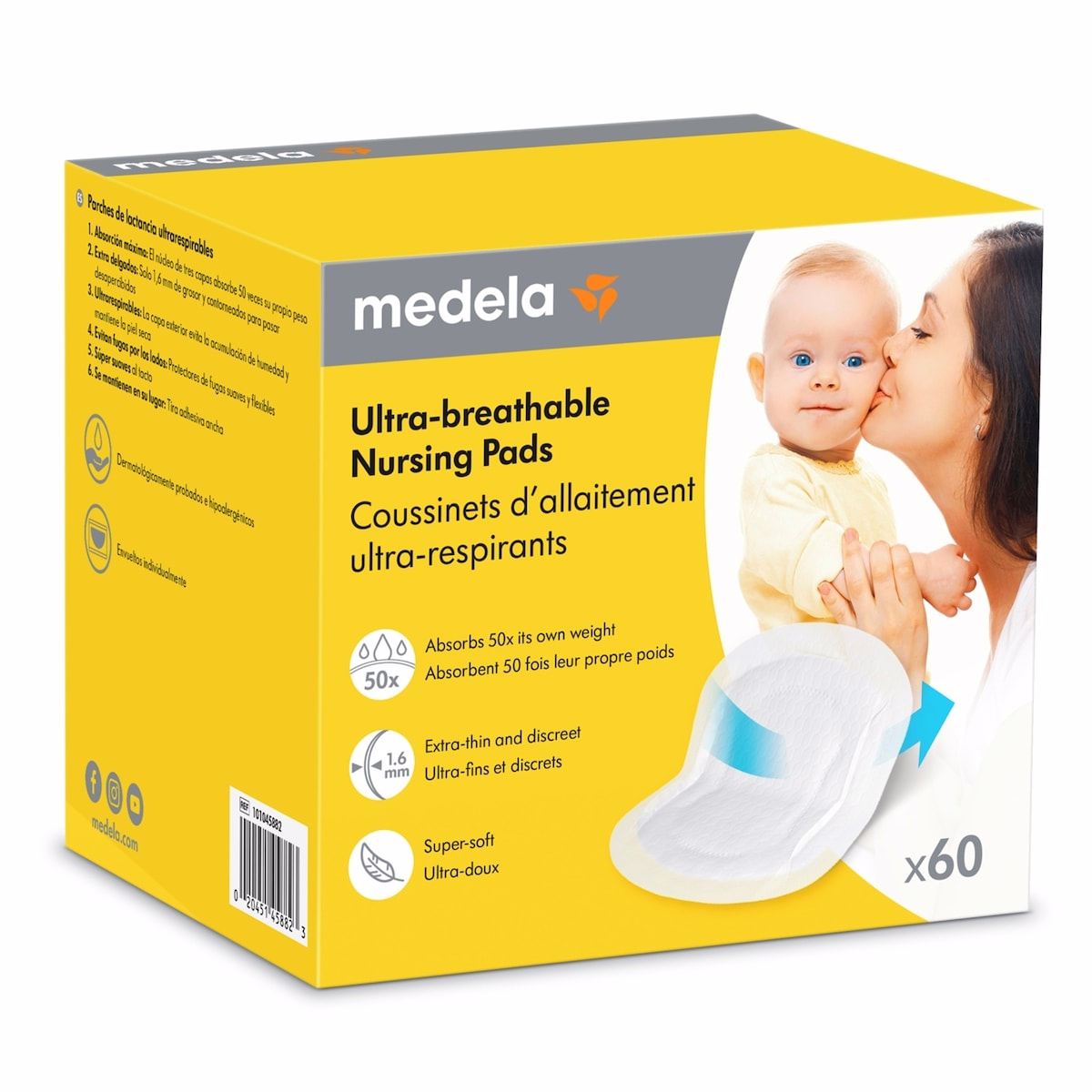 Ultra-Breathable Disposable Nursing Pads