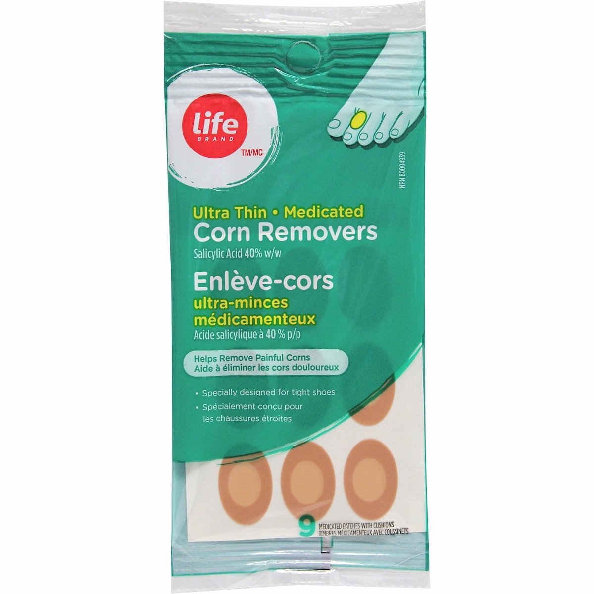 Ultra Thin Medicated Corn Removers  Salicylic Acid 40% w/w