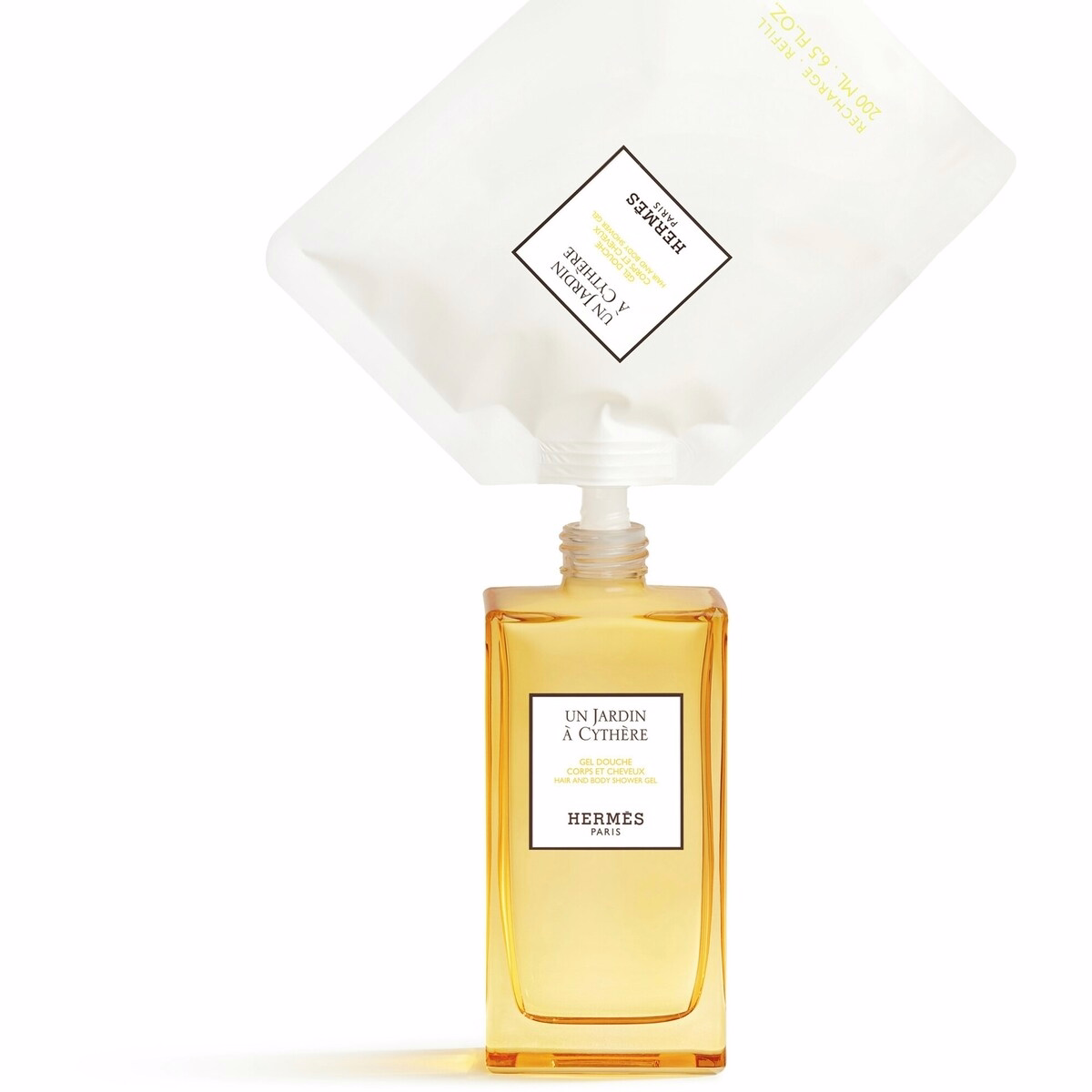 Un Jardin à Cythère, hair and body shower gel refill