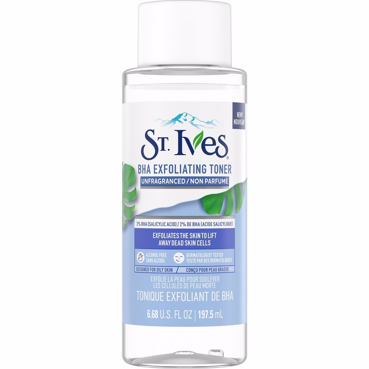 St. Ives 無香料の BHA角質ケア トナー