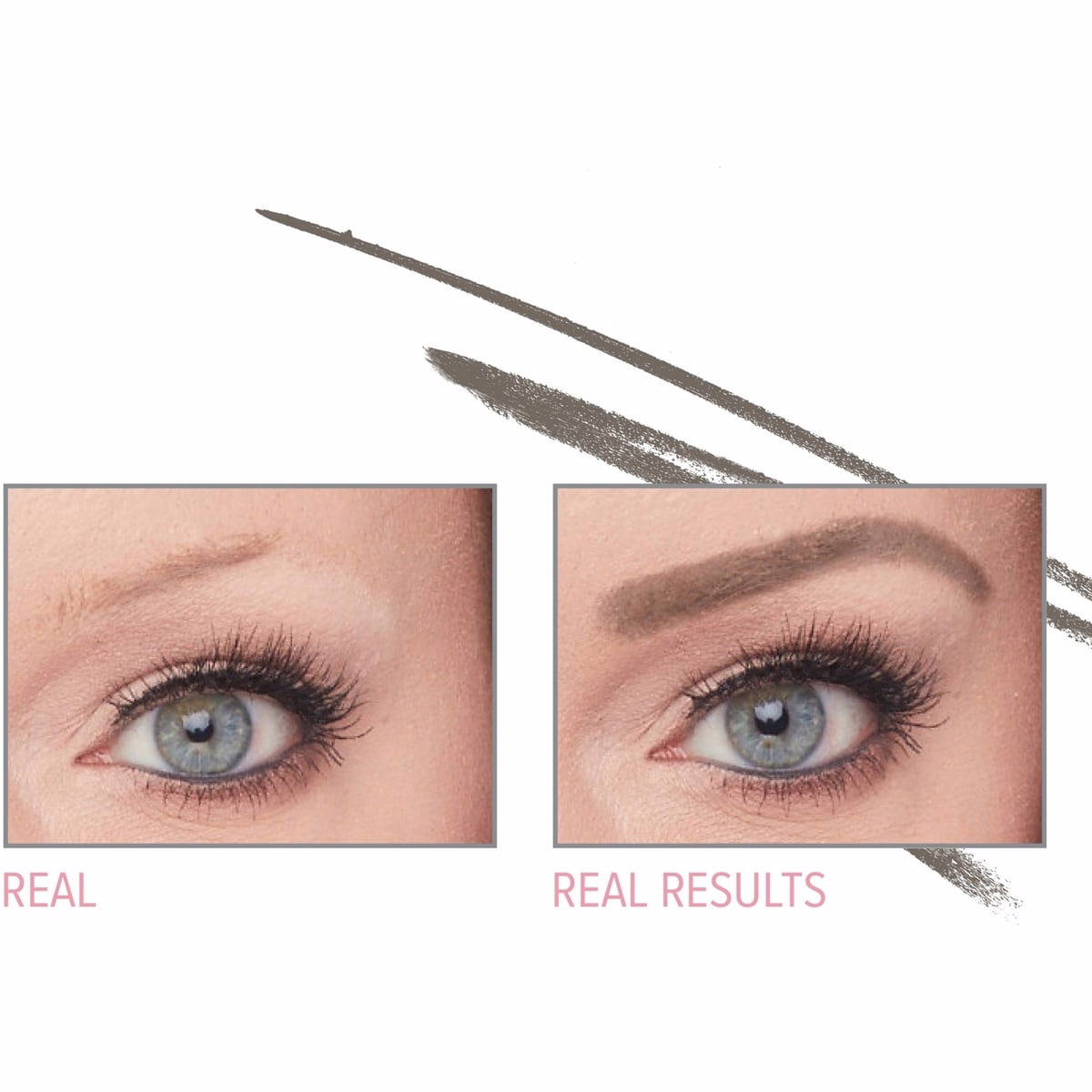Universal Eyebrow Pencil, for all hair colors, budge-proof, Brow Power Original