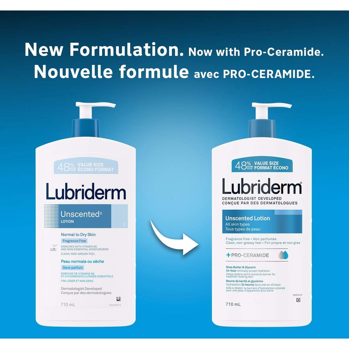 Unscented Lotion, Shea Butter and Glycerin, Dry Skin, Hand, Face Moisturizer, Fragrance Free