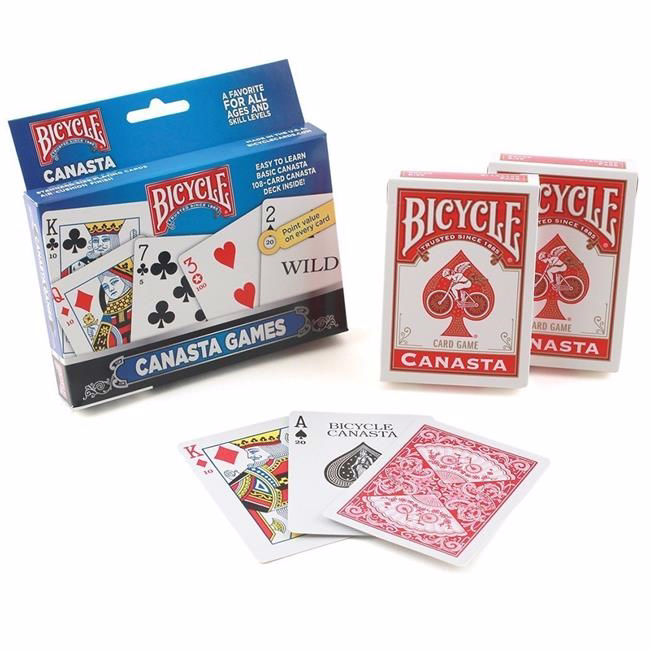 Us Playing Card Company Bicycle Canasta Games