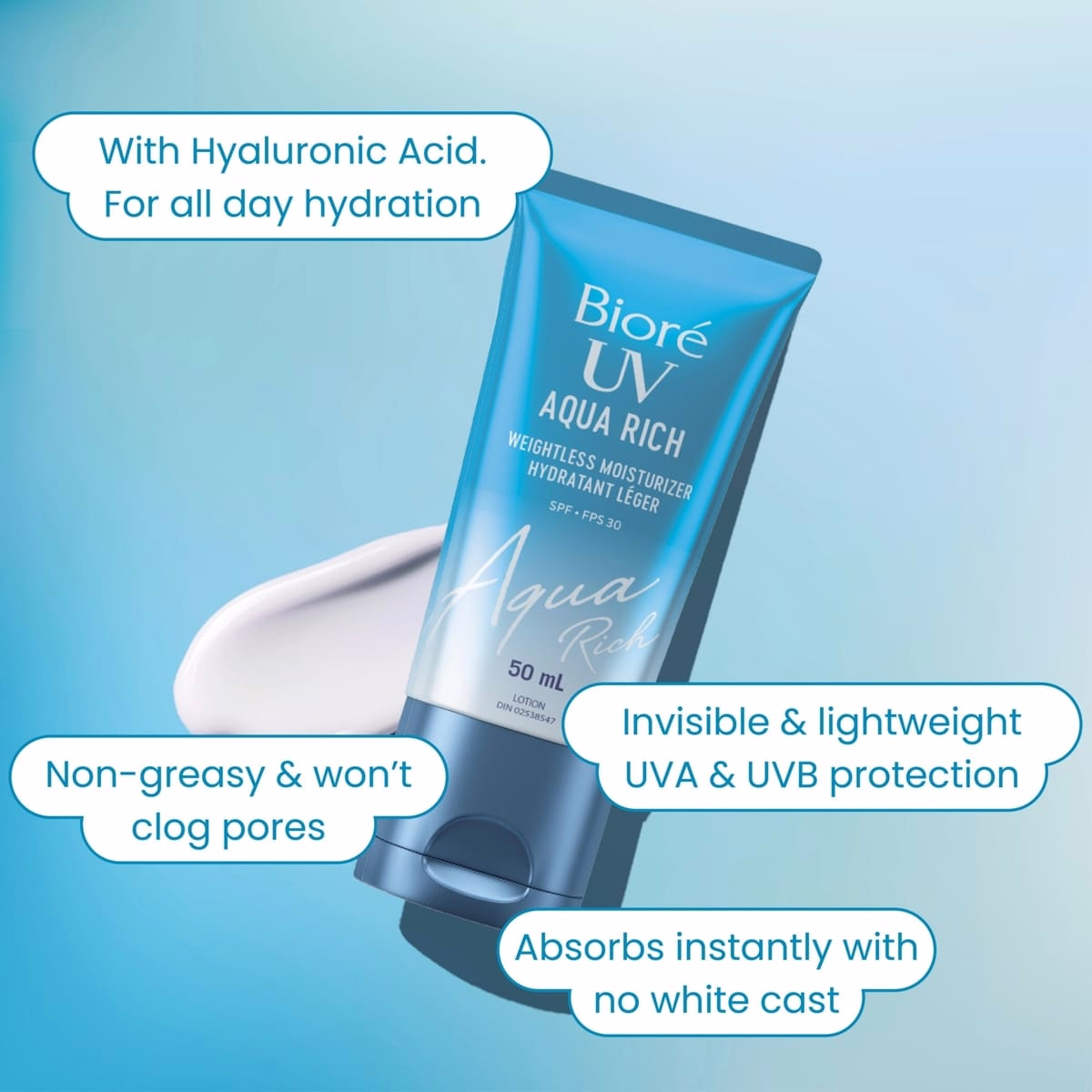 UV Aqua Rich Weightless Moisturizer SPF 30 UV Aqua Rich Weightless Moisturizer SPF 30