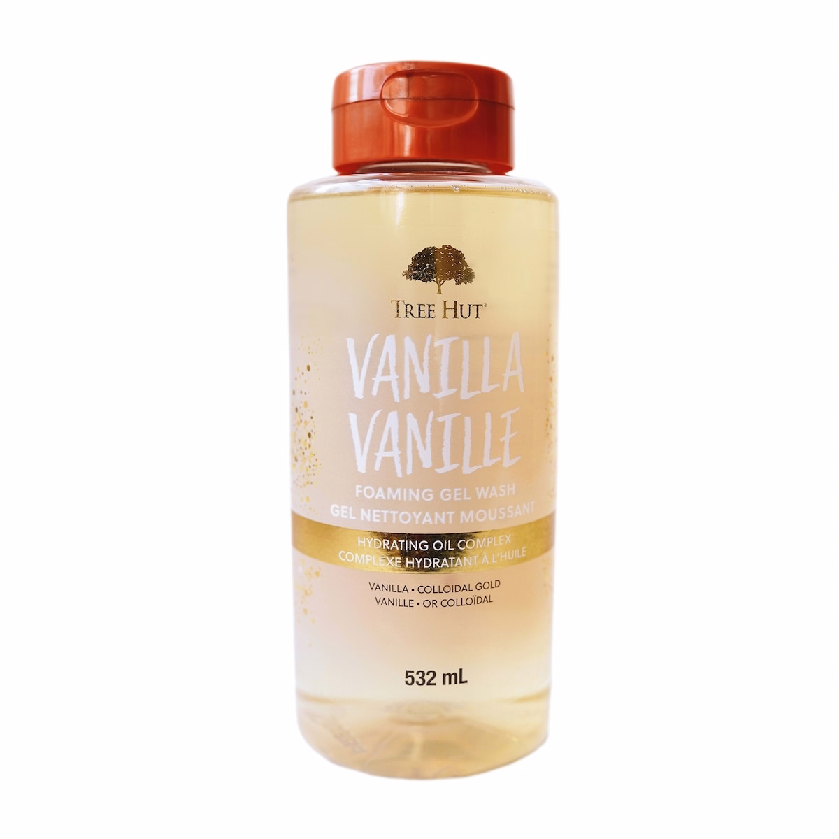 Gel moussant pour le corps à la vanille