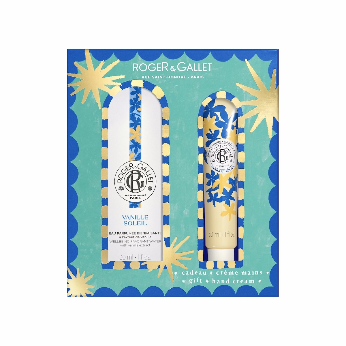 VANILLE SOLEIL Wellbeing Fragrant Water & Hand Cream Set