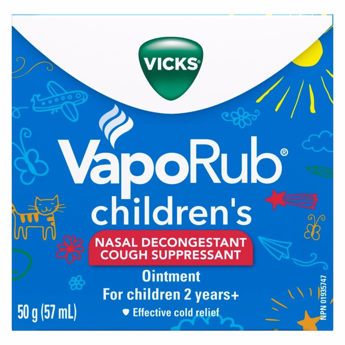 VapoRub Children’s Nasal Decongestant Cough Suppressant Ointment