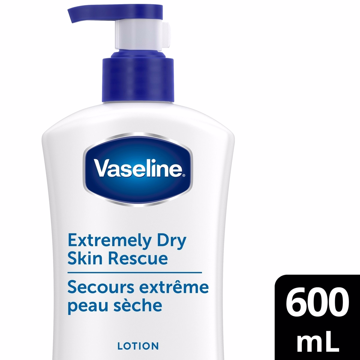 Vaseline Lotion Extremely Dry Skin Rescue 600mL