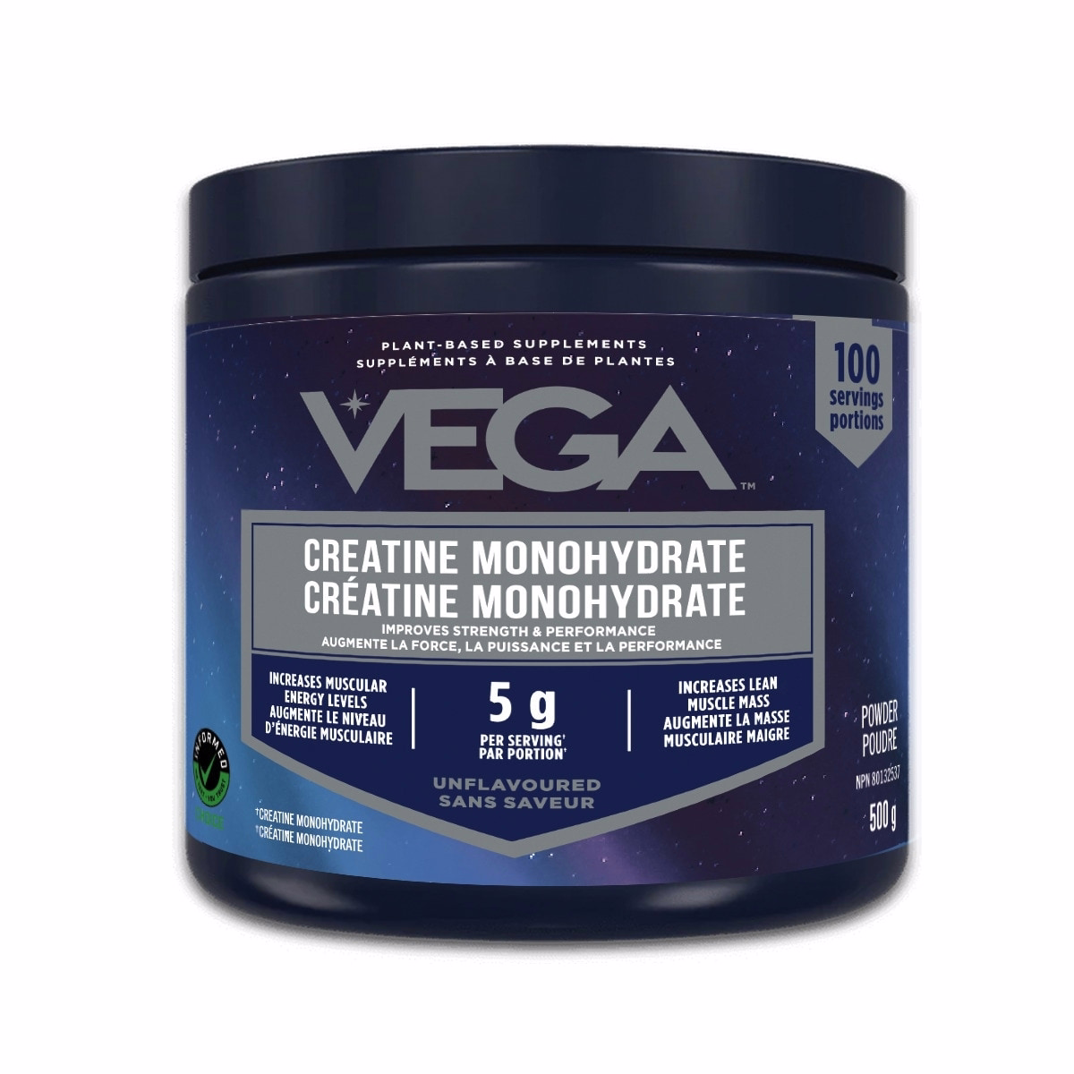 Vega Creatine Monohydrate 500g