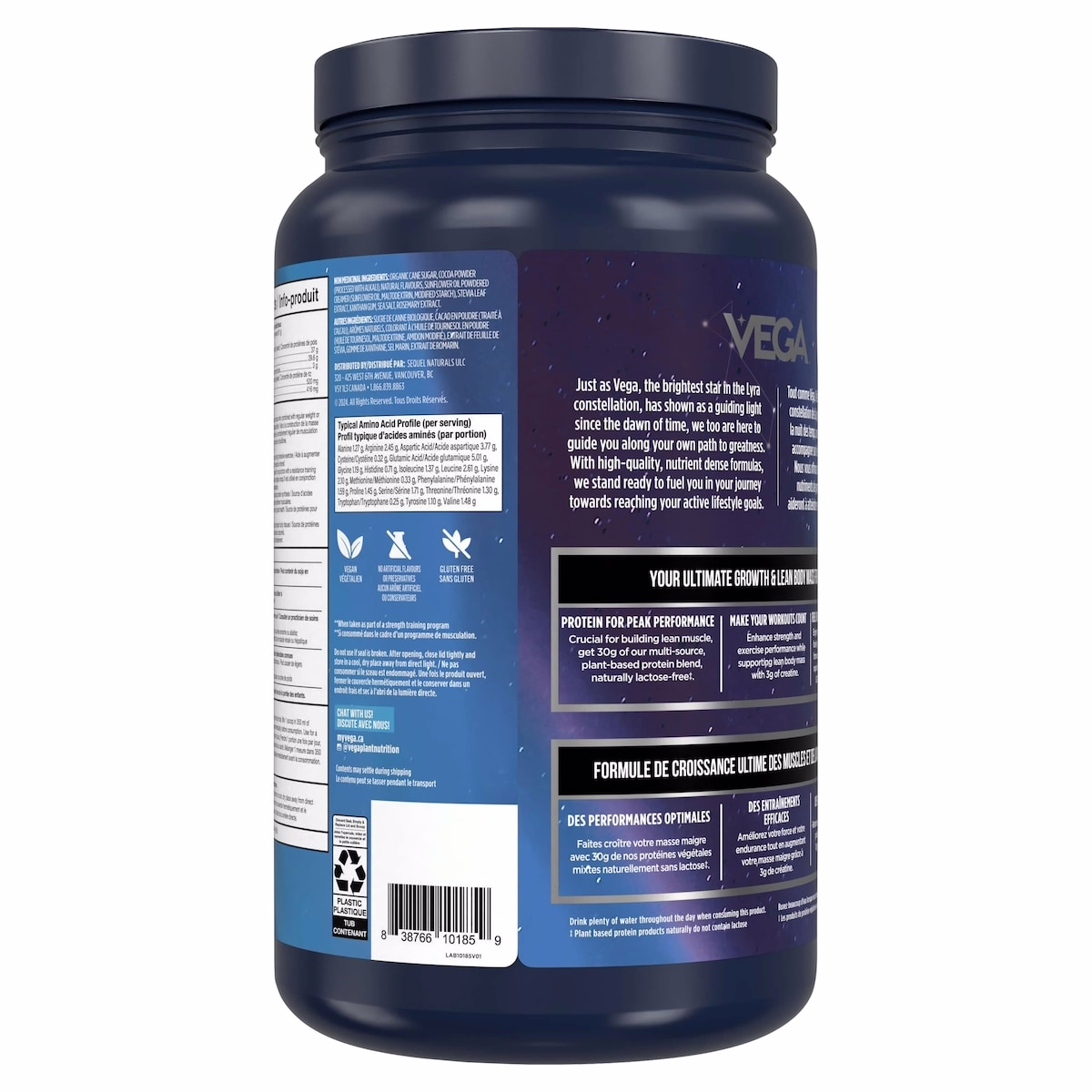 Vega Protein + Creatine CA 巧克力風味（918 g）