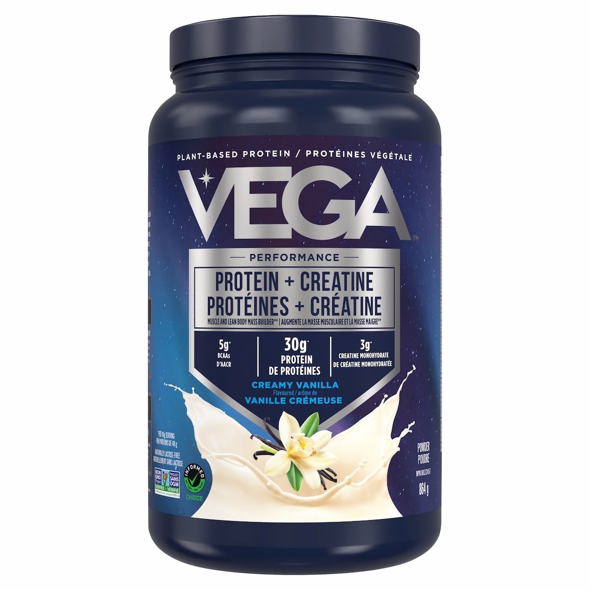 Vega Protein + Creatine 香草口味（864 g）