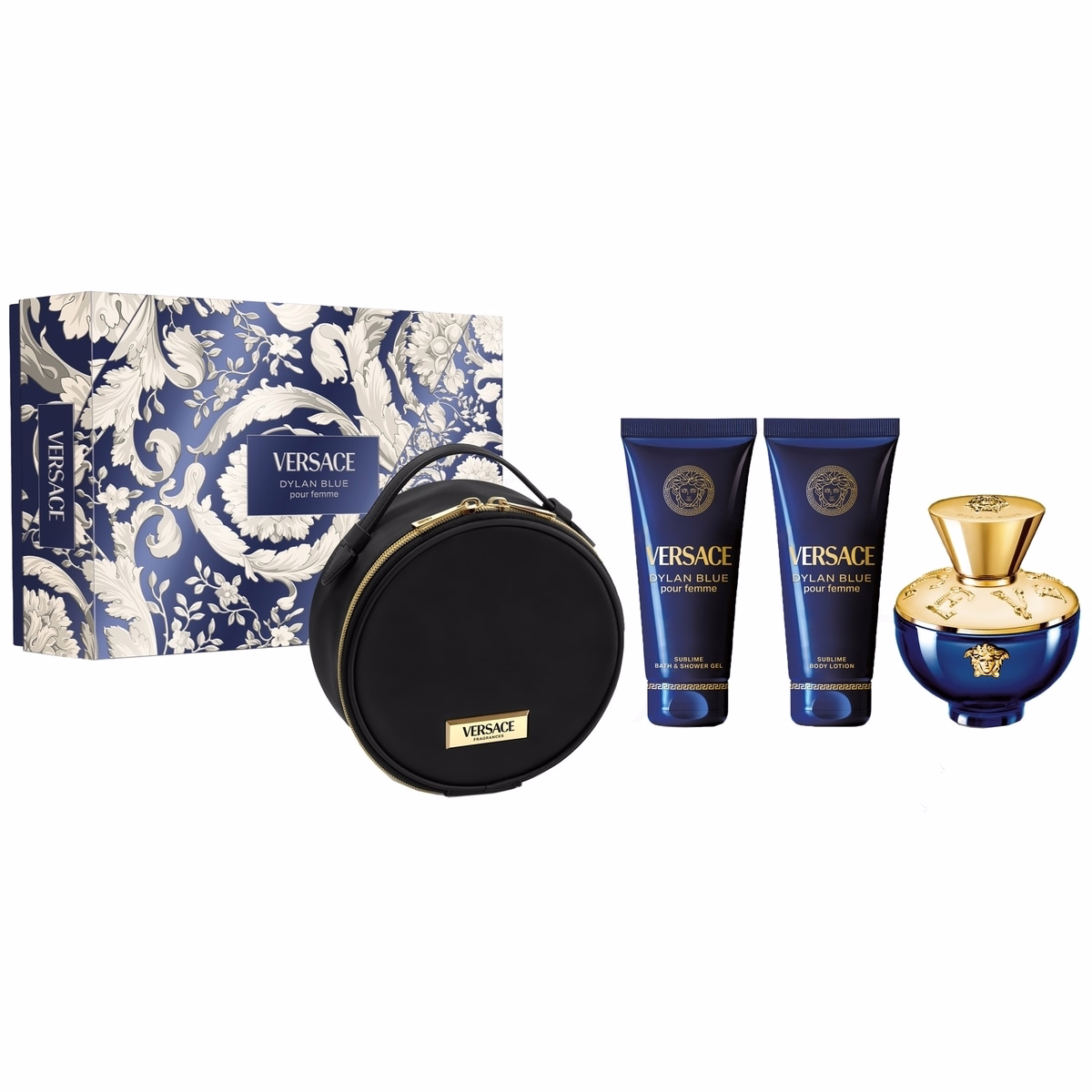 Versace Dylan Blue Pour Femme 4pc Set