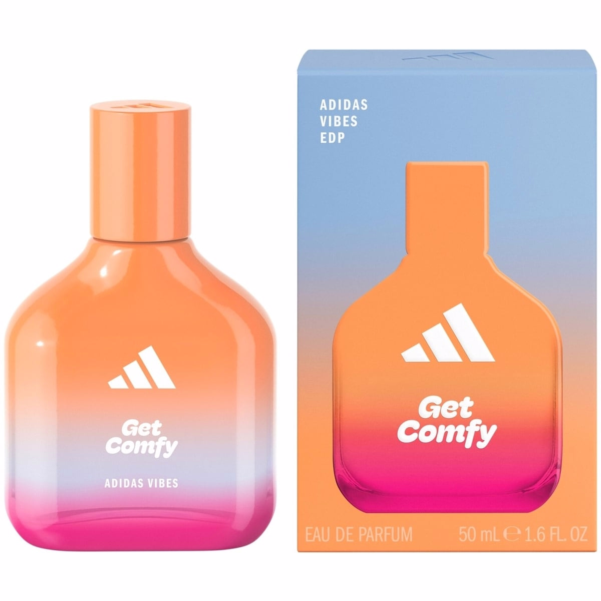 Vibes Get Comfy Eau de Parfum For All, Relaxing and Comforting, Long Lasting Fragrance, Vanilla and Mandarin
