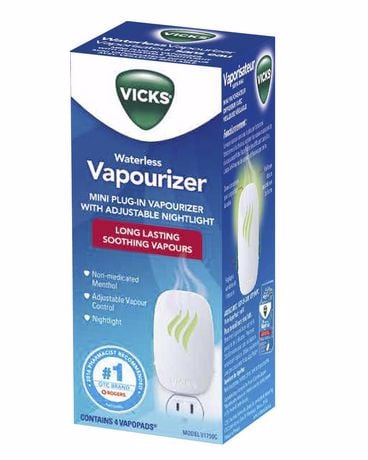 Vicks V1750c Waterless Vapourizer White