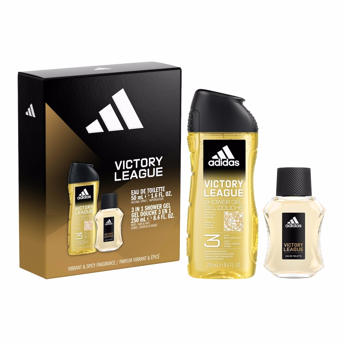 Victory League Giftset including an Eau de Toilette and Shower Gel