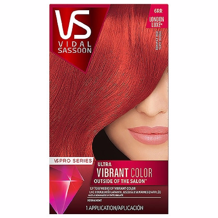 Vidal Sassoon Pro Series Permanent Hair Color 1.0 KIT RED