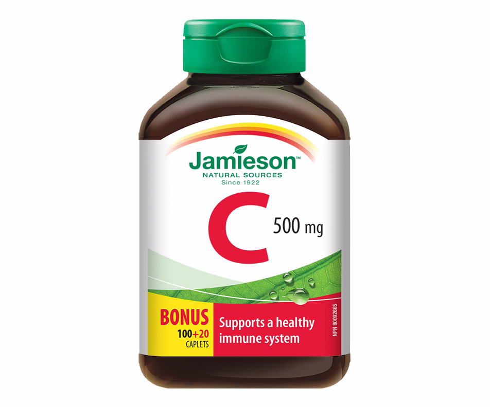 Vitamin C 500mg Caplets - 100 Units