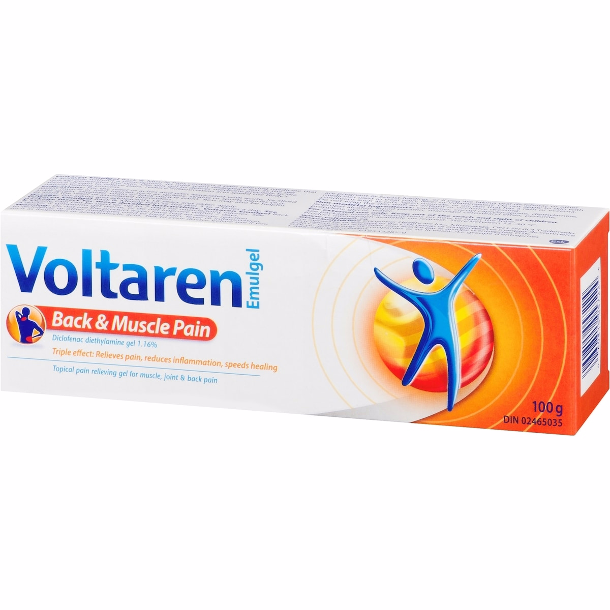 VOLTAREN Emulgel Back & Muscle Pain 100g VOLTAREN Emulgel Back & Muscle Pain 100g