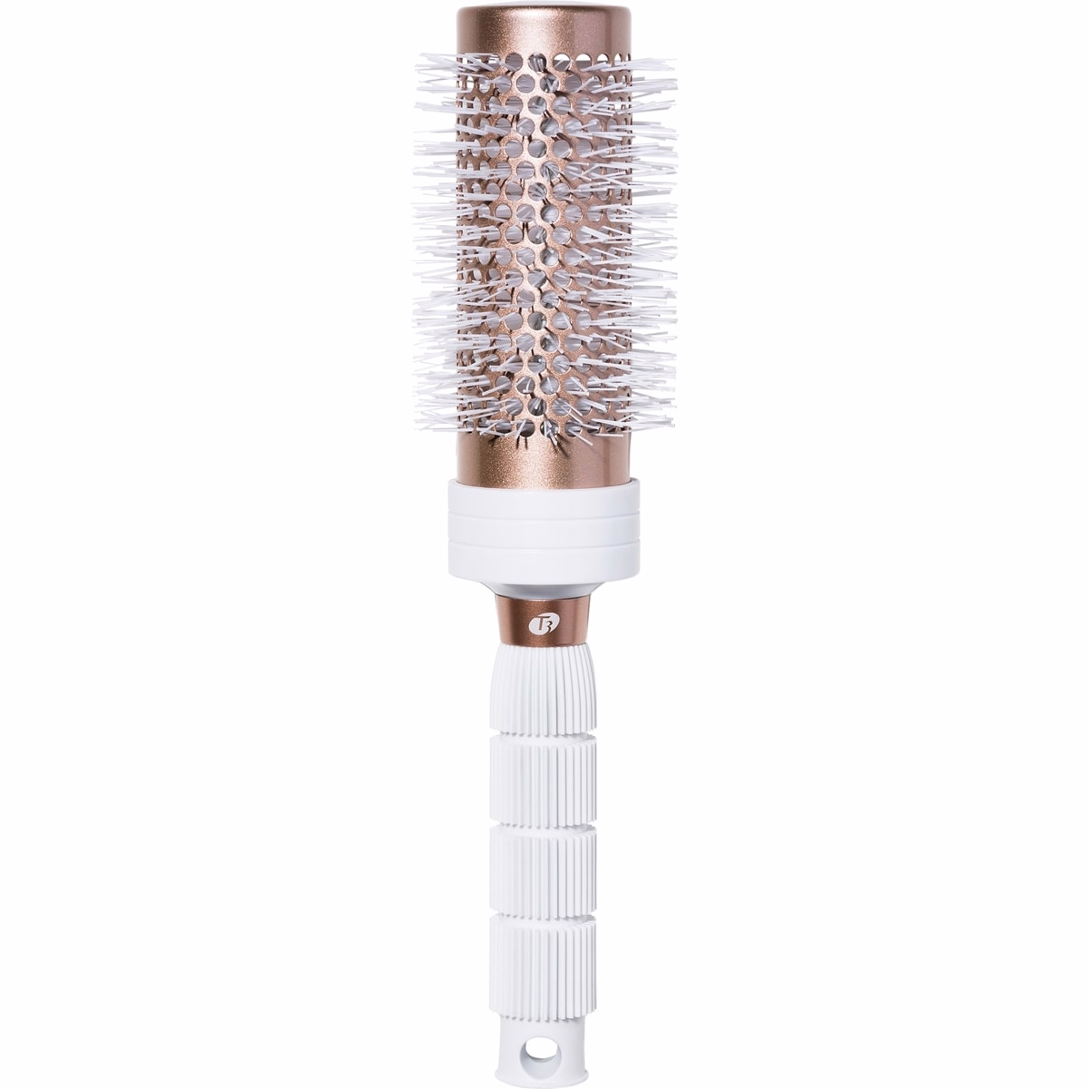 Brosse Ronde T3 CéÉromée-Revêtue Blanche 2,5"