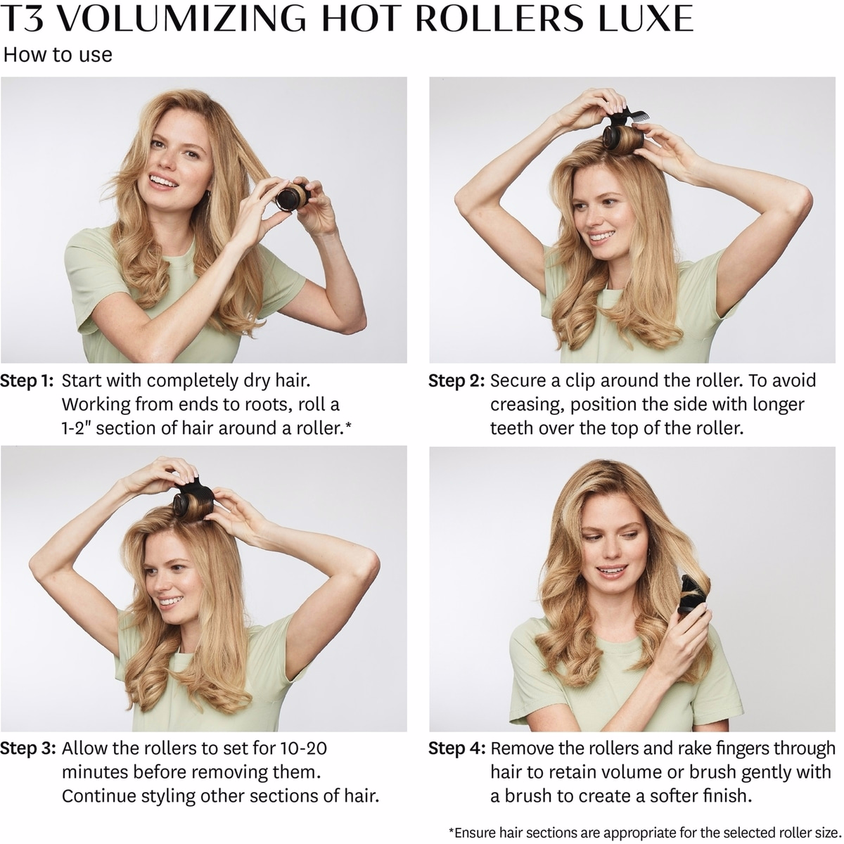 Volumizing Hot Rollers Luxe