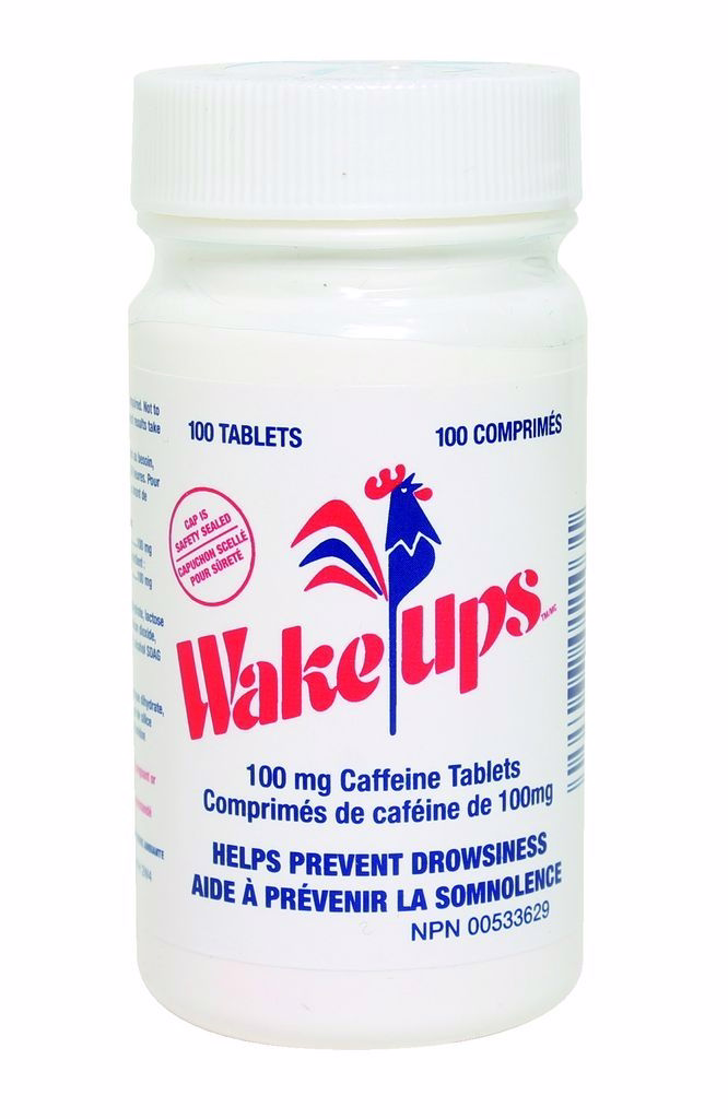 Wakeups 100mg Caffeine Tablets 100.0 Ea