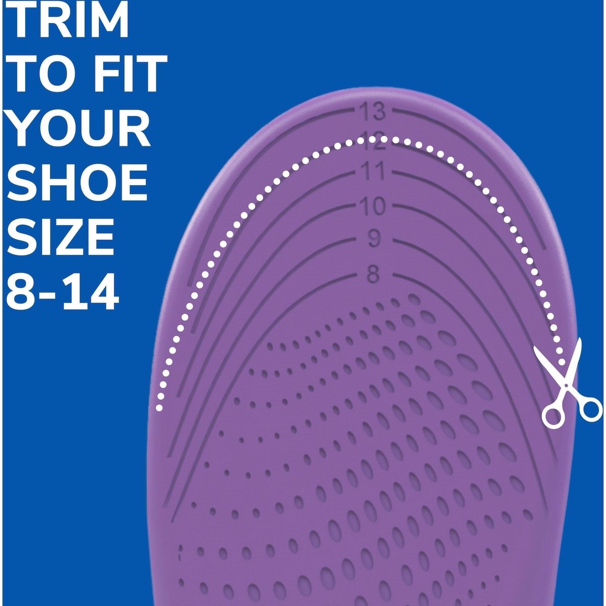 Walk Longer Insoles, Men, Size 8-14 Walk Longer Insoles, Men, Size 8-14