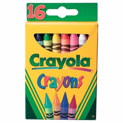 Wax Crayola Markers Classique Crayons Couleurs Paquet - Box 16 129874