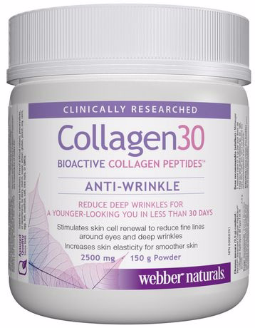Webber Collagen30 Bioactive Collagen Peptides 2500 Mg 150.0 G