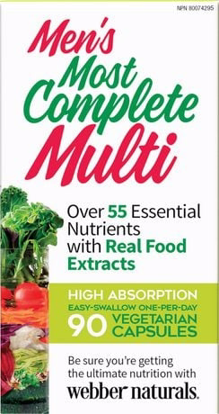 Webber Men's Most Complete Multi 90.0 Capsules