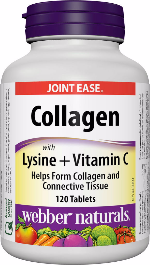 Webber Naturals Collagen With Lysine & Vitamin C