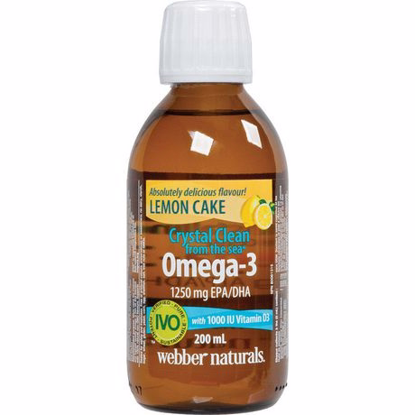Webber Naturals Crystal Clean From The Sea With D3 Lemon Cake