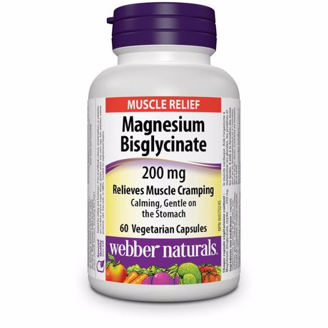 Webber Naturals Magnesium Bisglycinate 200mg