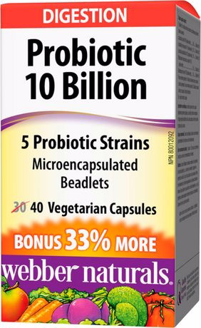 Webber Naturals Probiotic 10 Billion Webber Naturals Probiotic 10 Billion