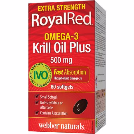Webber Naturals Royalred Extra Strength Krill Oil Plus