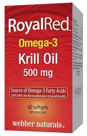 Webber Naturals Royalred Omega-3 Krill Oil