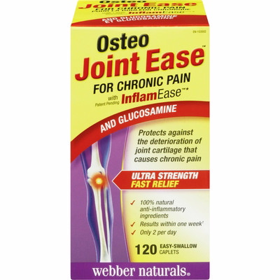 Webber Osteo Joint Ease With Inflamease 120.0 Capsules