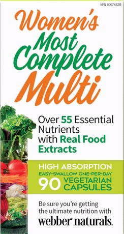 Webber Women's Most Complete Multi 90.0 Capsules
