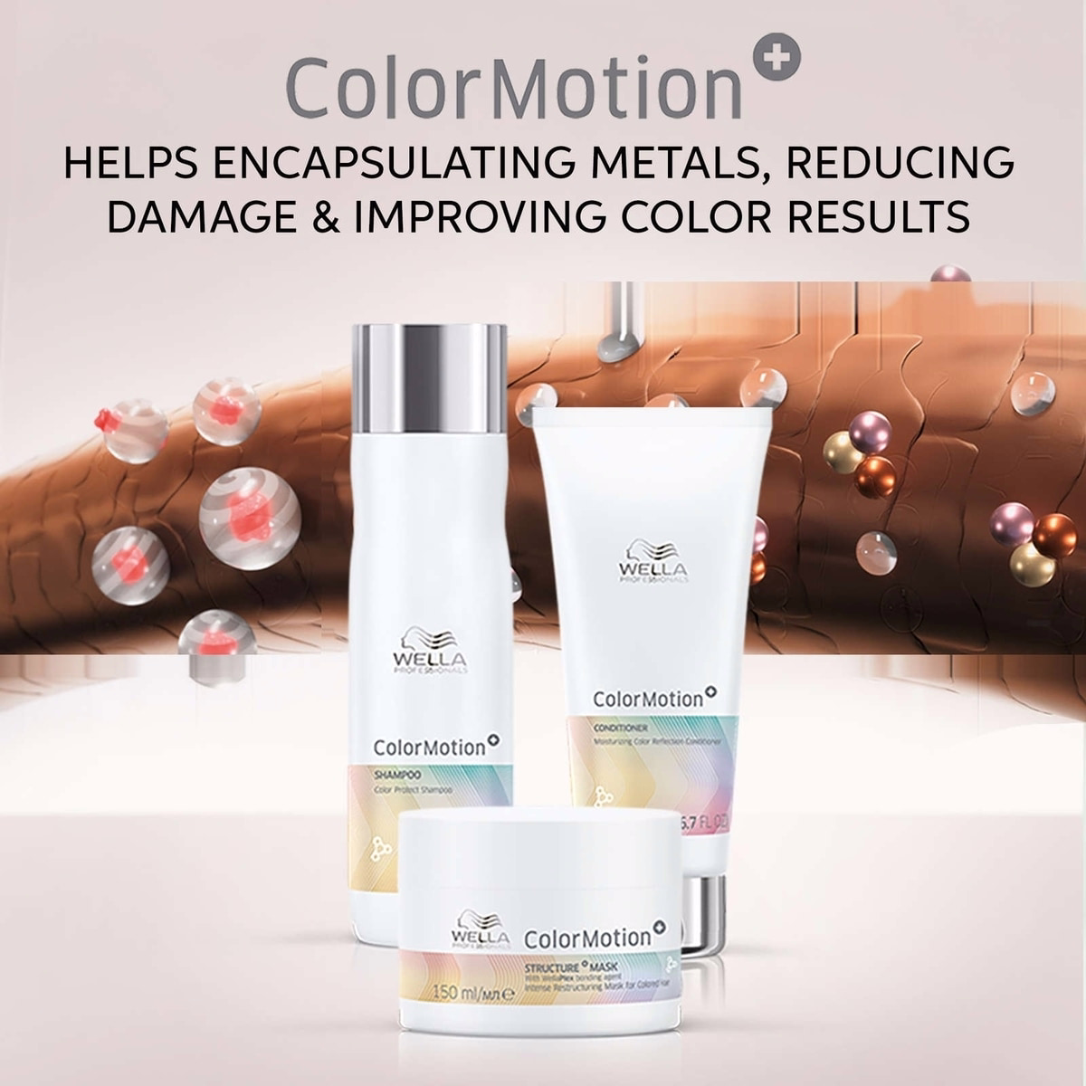 Wella Professionals ColorMotion+ 보습 컬러 리플렉션 컨디셔너 - 색상 모발용 컨디셔너, 더 강한 모발용 컨디셔너 200ml Wella Professionals ColorMotion+ 보습 컬러 리플렉션 컨디셔너 - 색상 모발용 컨디셔너, 더 강한 모발용 컨디셔너 200ml