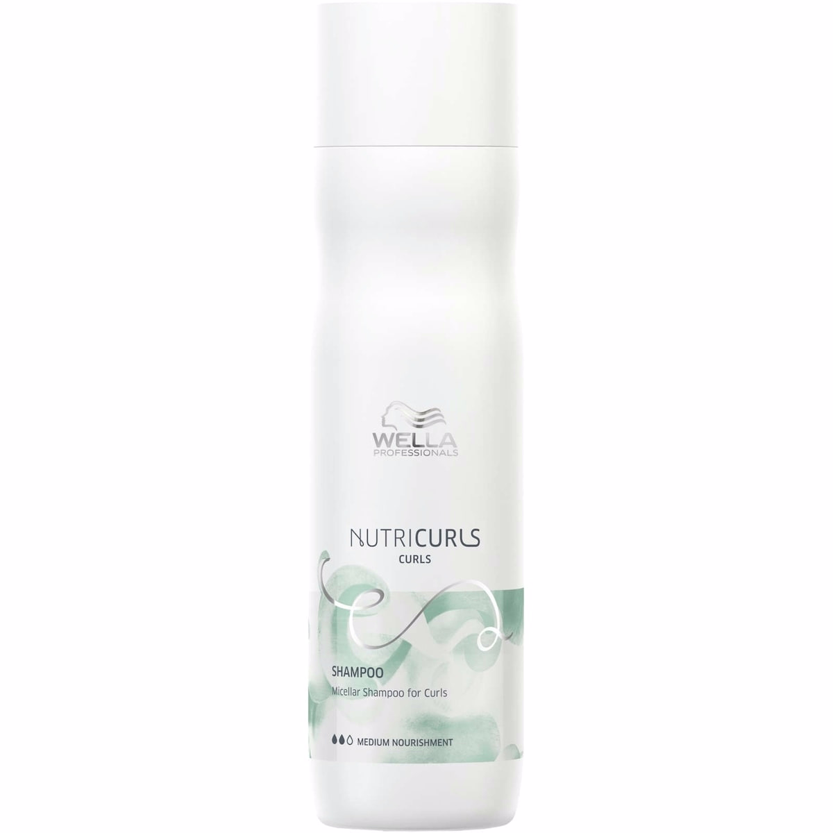 Wella Professionals Nutricurls Shampoo for Curls, Formulated with Nourish-In Complex, Nourish and Define Waves, Formulated Without Sulfates