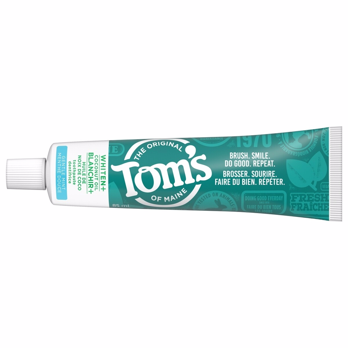 Whiten Plus Coconut Oil Fluoride Free Toothpaste