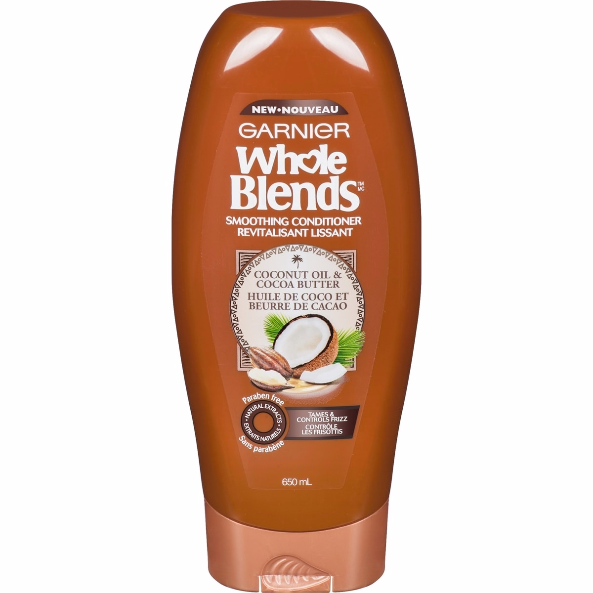Whole Blends Conditioner, For Frizzy Hair, Coconut Oil & Cocoa Butter Whole Blends Conditioner, For Frizzy Hair, Coconut Oil & Cocoa Butter