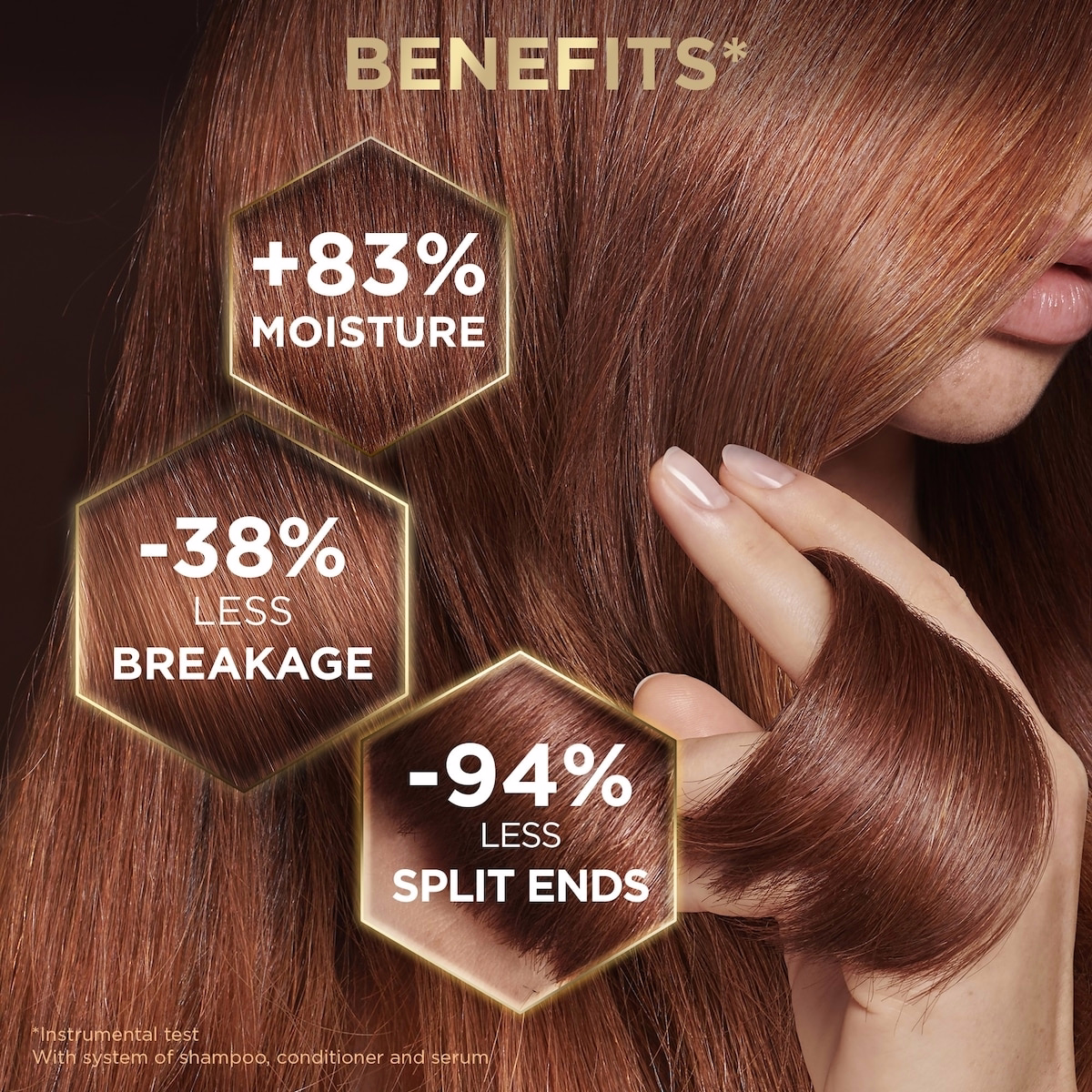 Garnier Whole Blends 蜂蜜寶藏 修護洗髮精，適用於受損與乾燥髮質