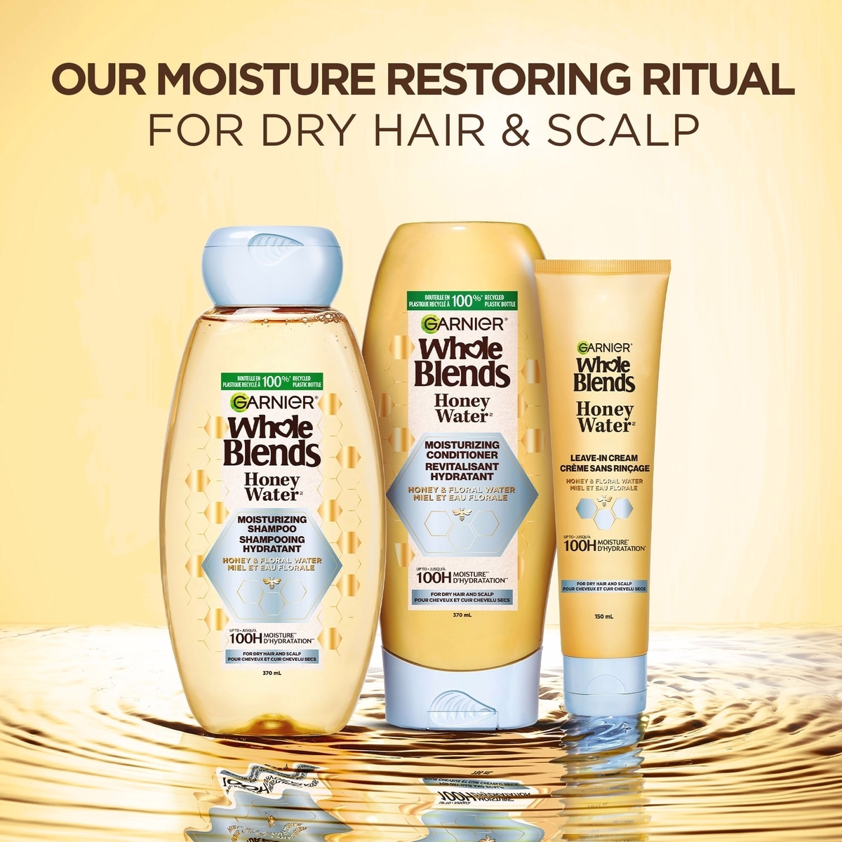 Whole Blends Honey Water Moisture Restoring Leave In Cream, for Dry Hair & Scalp Whole Blends Honey Water Moisture Restoring Leave In Cream, for Dry Hair & Scalp