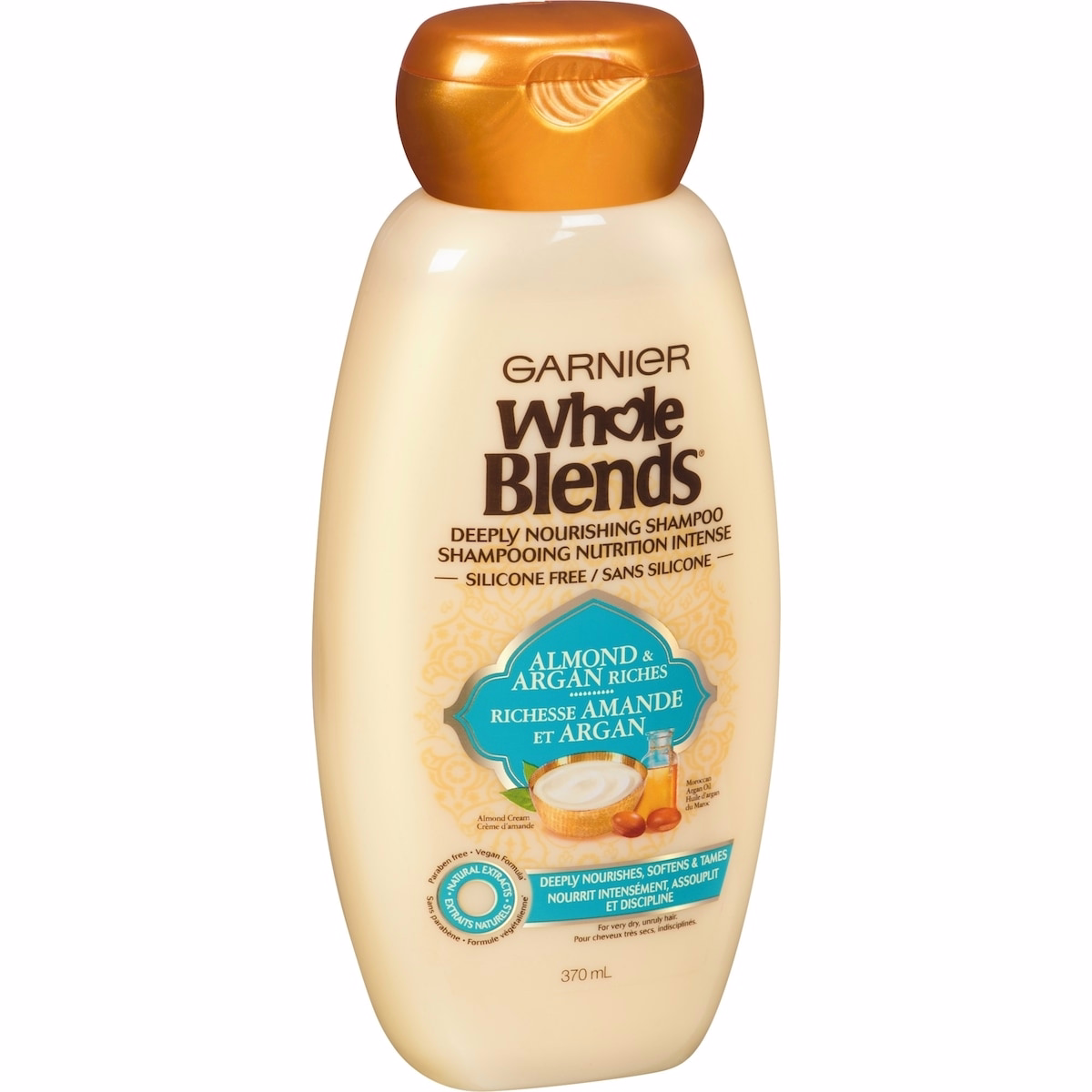 Whole Blends Shampoo, For Dry Hair, Almond & Argan Oil