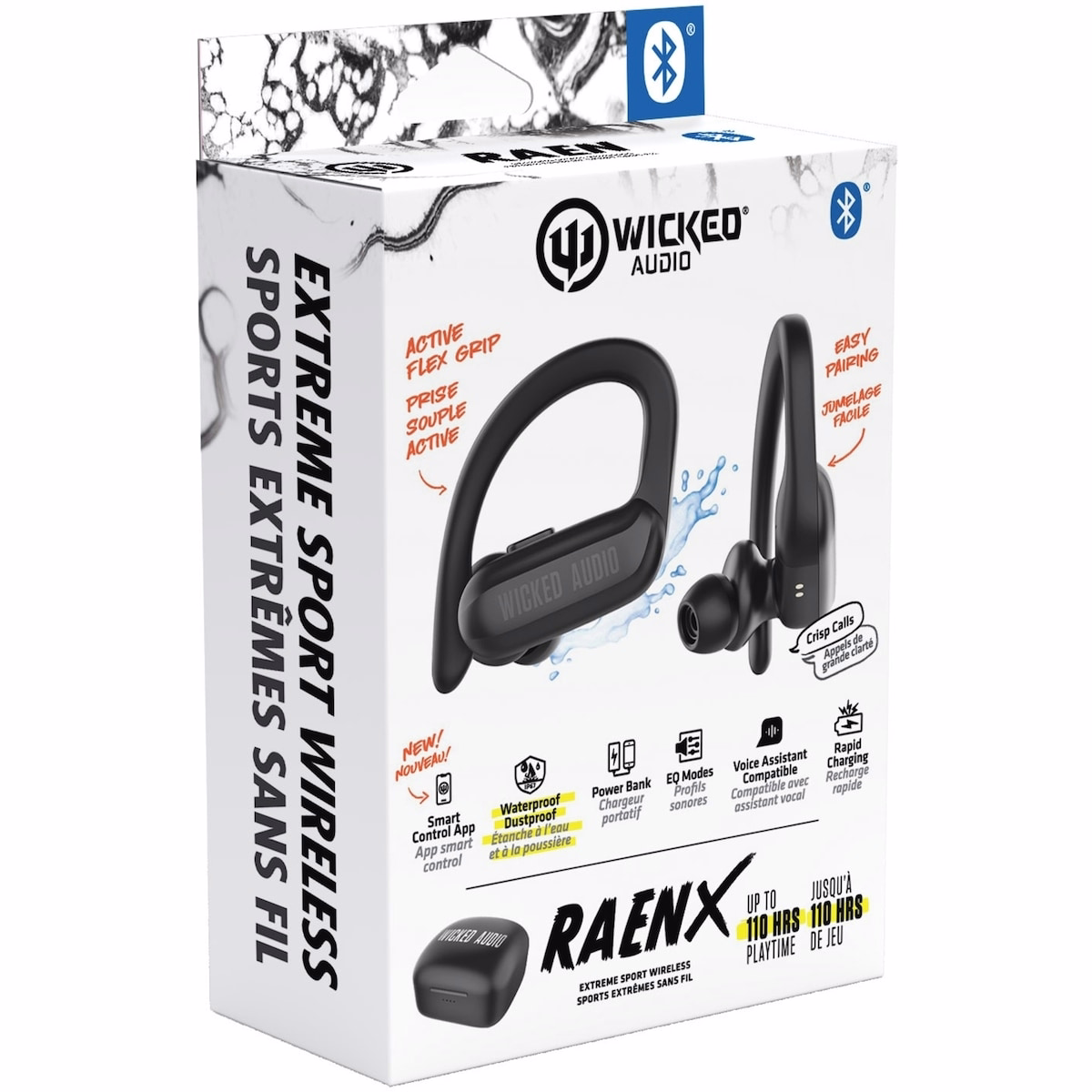 Wicked Audio Raen Extreme Sport Wireless Earbuds