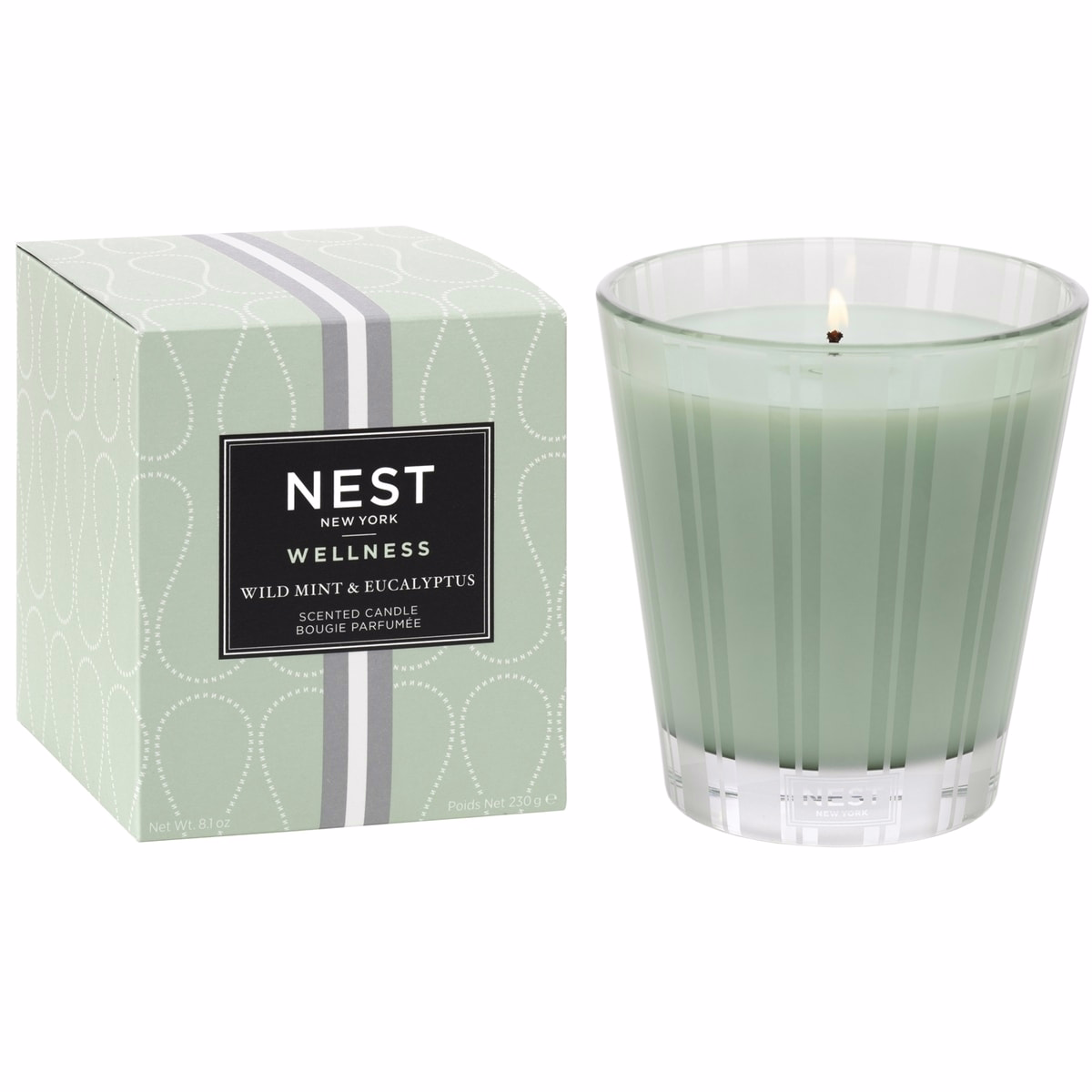 野生薄荷與尤加利經典蠟燭